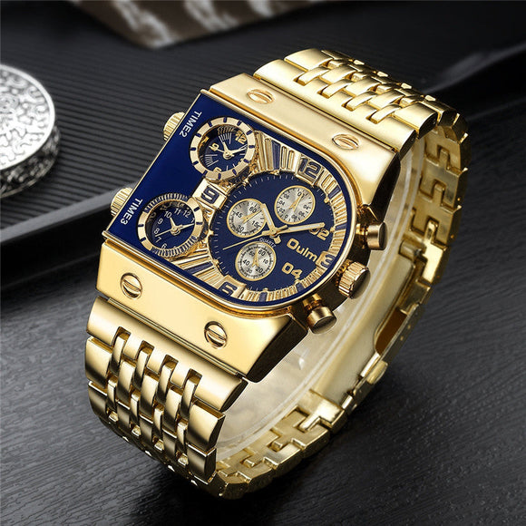 Luxury Gold Waterproof Quartz Watch