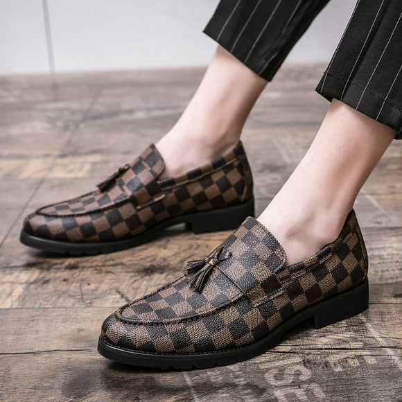 Leather Elegant Luxury Men Shoes Formal Dress Shoe