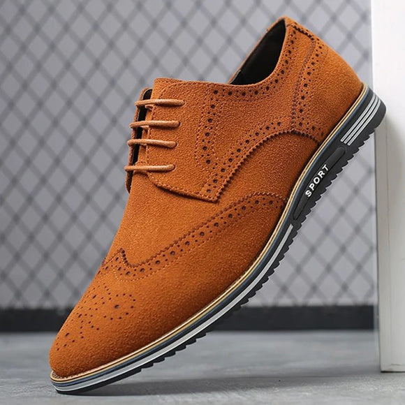 Fashion Lace-Up Business Casual Shoes
