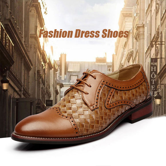Men Casual Shoes Handmade Breathable Comfortable Oxfords Shoes