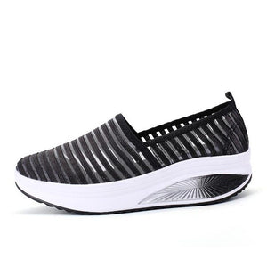 New Arrival Fashion Breathable Casual Wedges Shoes