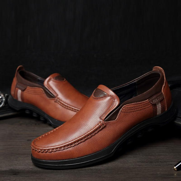 Men's Shoes - Fashion Men Genuine Leather Shoes