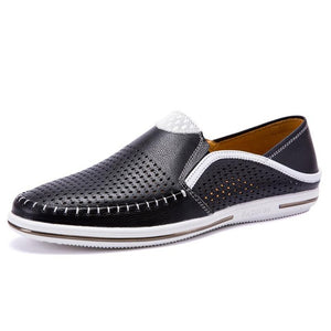 Men Mocassin Loafers Summer Breathable Casual Shoes