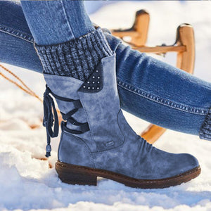 Women boots Winter Mid-Calf Boot