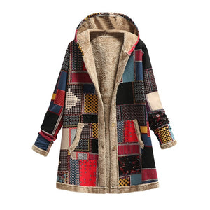 2021 Winter Vintage Women Coat