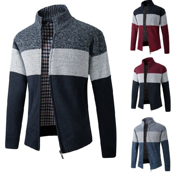 Fashion men's knitted jacket(Buy 2 Get 10% OFF, 3 Get 15% OFF, 4 Get 20% OFF)