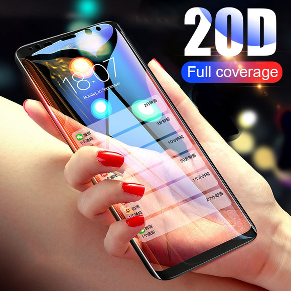 Full Curved Screen Protector For Samsung Galaxy S6 S7 Edge S8 S9 Plus Note 8 9