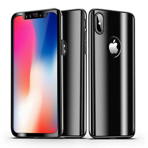 360 Plating Mirror Case For iPhone X 8 7 6 6S Plus(Buy 2 to get 15% off; Buy 4 to get 20% off)