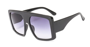 Oversized Square Sunglasses Eye Protective Glasses