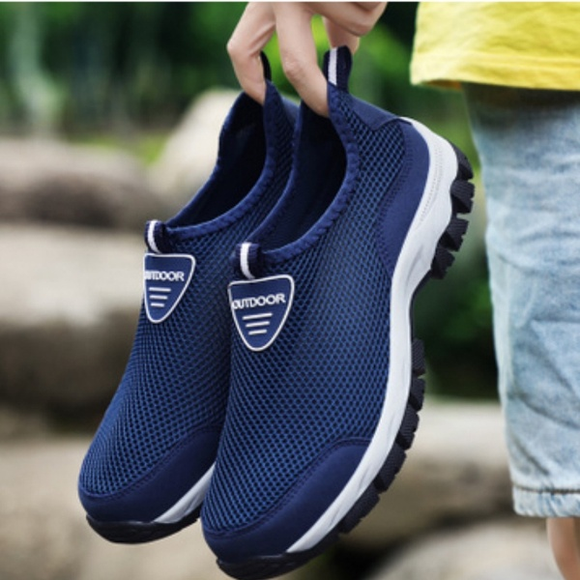 Shoes - Men's Summer Breathable Mesh Shoes Outdoor Wading Shoes
