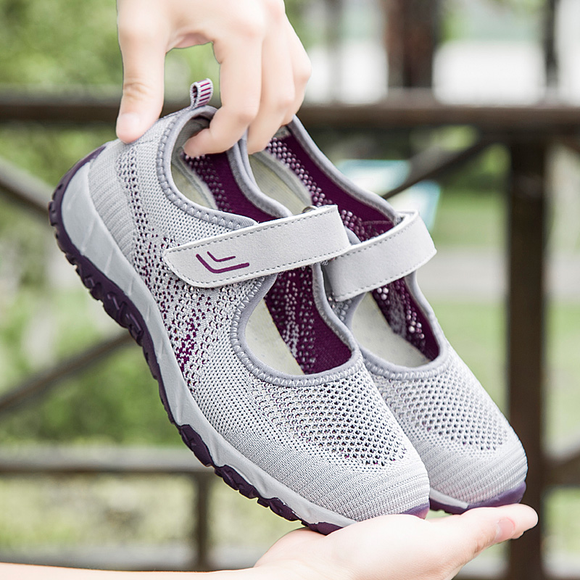 Hottest Summer Breathable Hollow Flying Woven Mesh Shoes