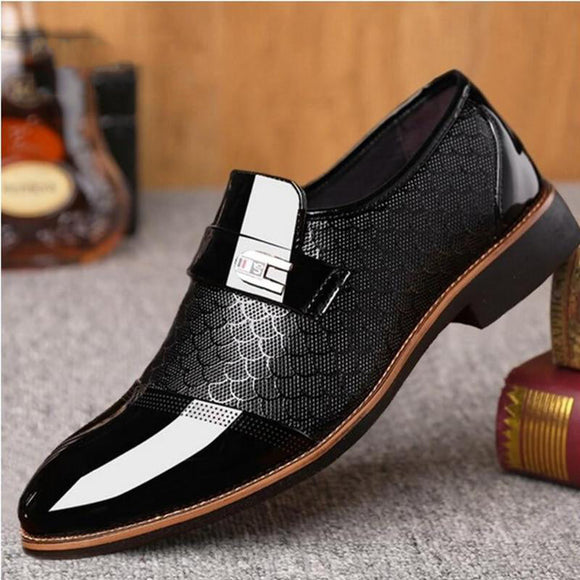 Shoes - Men's Leather Shoes Flat Business Oxfords Shoes (Buy 2 Get 5% OFF, 3 Get 10% OFF)