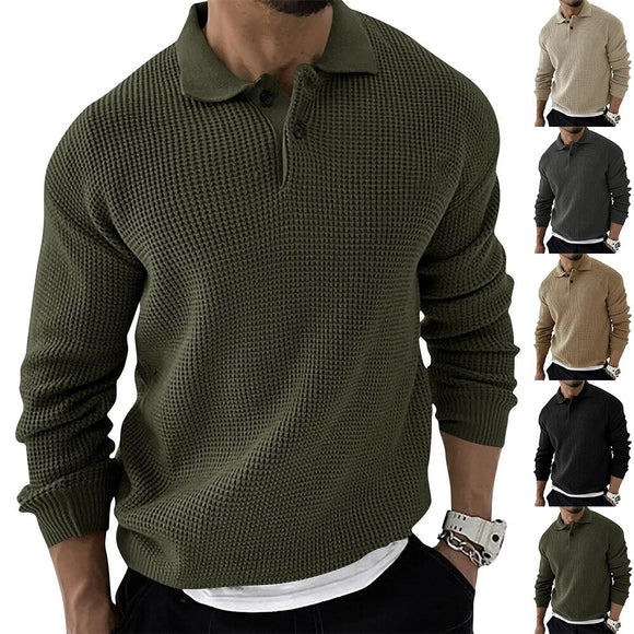 Men Sweater Knitted POLO Shirts