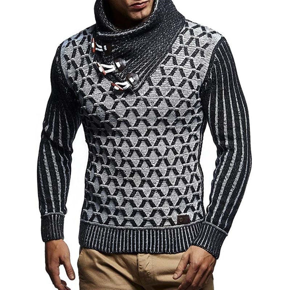 Men 2021 New Casual Slim Mens Jumpers Sweaters