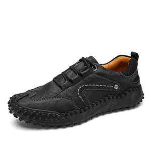 Brand Fashion Men Leather Driving Shoes