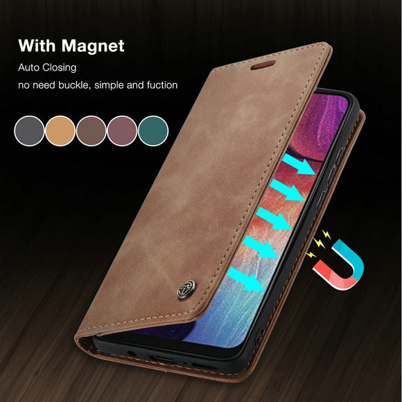 Retro Flip Magnet Case for Samsung