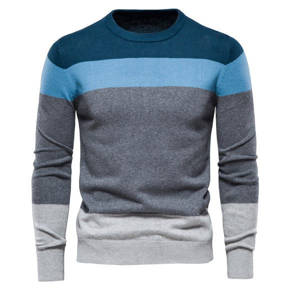 Cotton Slim Fit Plus Velvet Pullovers Sweater