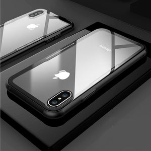 Protective Tempered Glass Back Cover iPhone X XR XS Max Pro Max