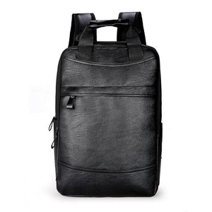 Fashion Waterproof PU Leather Travel Backpacks