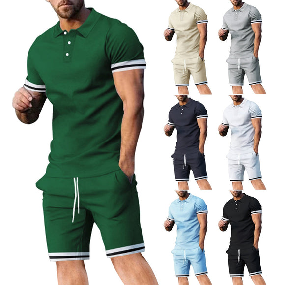 Summer Polo Short Sleeve Set