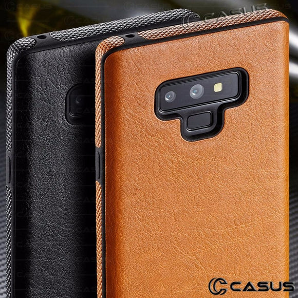 Luxury PU Leather Thin Case Cover For Samsung Galaxy S9 S8 Plus-new