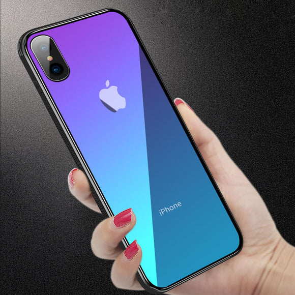 NEW Tempered Glass Case for iPhone X XS XR XS Max 11 Pro