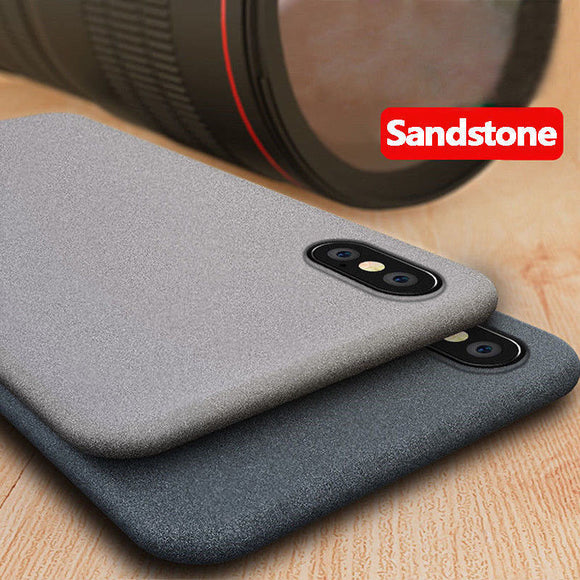 Slim Sandstone Matte Soft Case for iphone