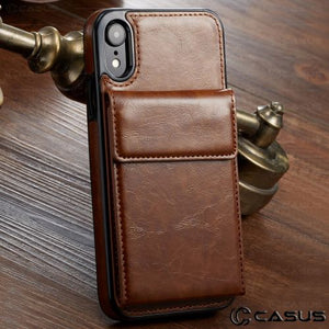 Slim PU Leather Wallet Magnetic Flip Cover for iPhone XS MAX XR X