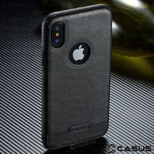 Luxury Ultra Thin Armor Anti-knock Shockproof PU Leather Protective Phone Case For iPhone XS/XR/XS Max 8/7 Plus