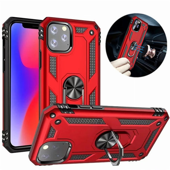 2020 Luxury Shockproof Armor Car Holder Ring Case For iphone 11 Pro Max X XR XS 7 8 6 6s PLus