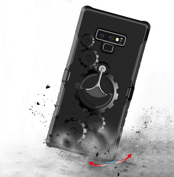 Shockproof Kickstand Arm Band Cover Cases For Samsung S8 S9+ Note 8 9