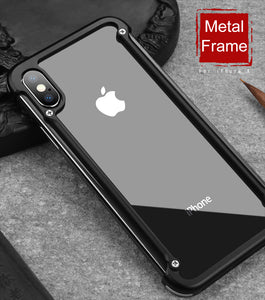 Original Aluminum Metal Bumper Case for iPhone X XS XS MAX XR