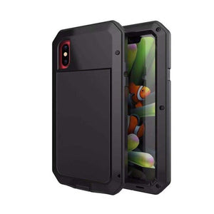 Luxury Shockproof Doom Armor Waterproof Metal Aluminum Phone Case For iPhone X XR XS MAX 8 7 6S 6 Plus