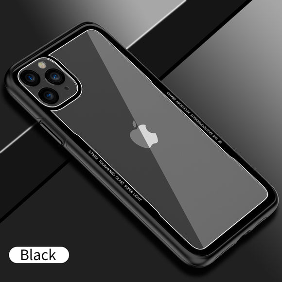 Protective Tempered Glass Back Cover iPhone X XR XS Max Pro Max