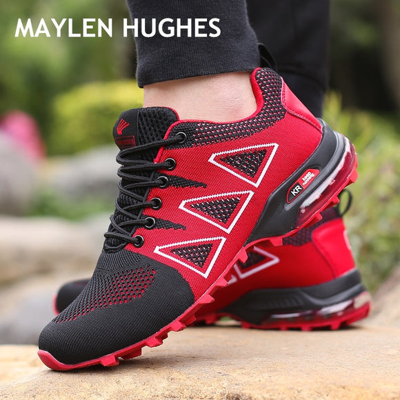 Men's Shoes - Comfortable Light Weight Outdoor Breathable Men Running Shoes