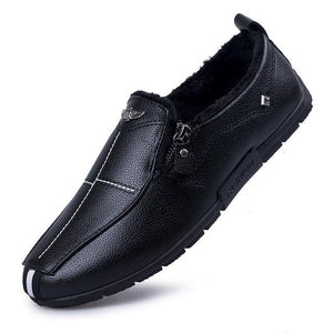 Shoes - Men Shoes Winter Soft Moccasins Loafers