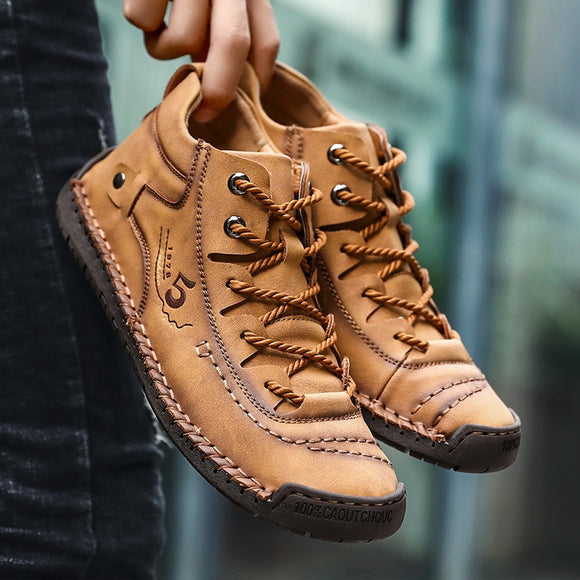 New Fashion Lace Up Men Ankle Boots