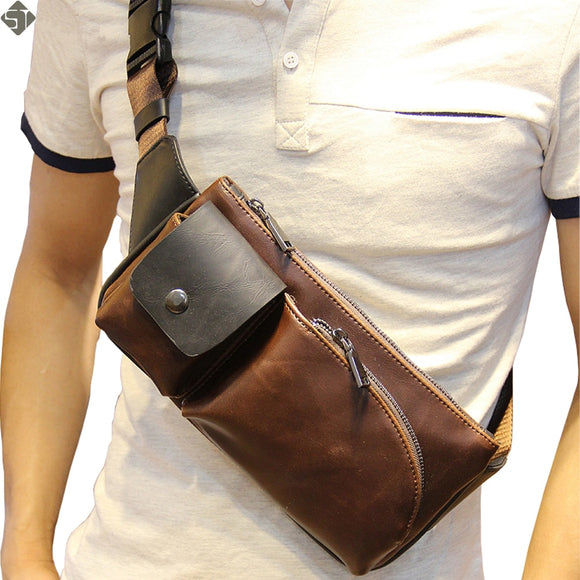 New Arrival Leather High Quality Chest Bags