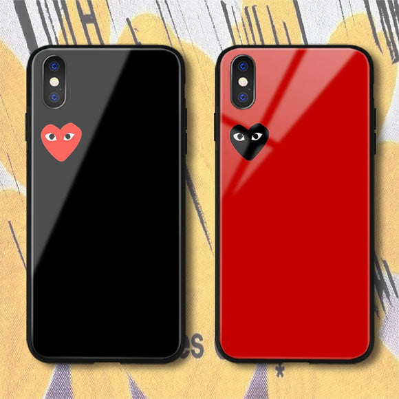 Popular PLAY Fashion Heart Case for iPhone X XR XS Max