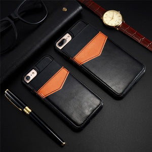 Phone Case - Luxury Flip Leather Wallet Cases For iPhone X XS XR XS Max