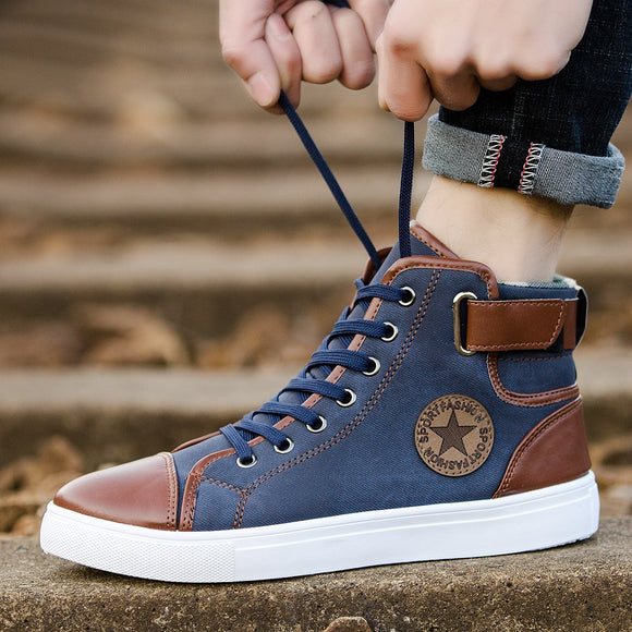High Top Men's Casual Shoes