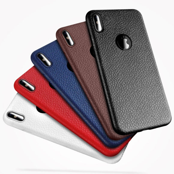 Leather Luxury Soft TPU Cell Phone Case