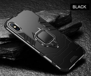 Luxury Armor Shockproof Ring Bracket Case For iPhone 11 11 PRO 11 PRO MAX X XR XS Max 8 7 PLUS-New