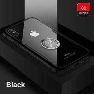 Luxury Shockproof Protective Finger Ring Case For iphone 7 8 Plus X XS MAX XR