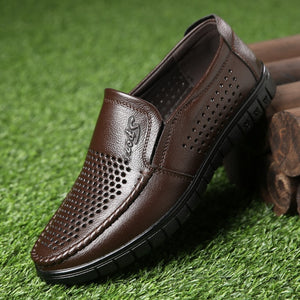 Man Genuine Leather Casual Shoes