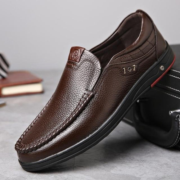 Men Shoes Leather Casual High Quality Loafers