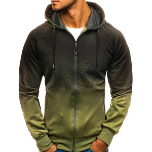 Men 3D Digital Printing Hooded Sweatshirt