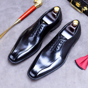 Men Casual Leather Shoes Business Dress Shoe
