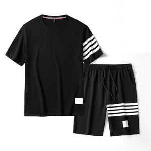 2021 T-Shirts Shorts Clothes Men's Sets