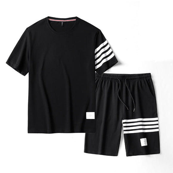 2021 T-Shirts Shorts Clothes Men's Sets